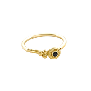 Black Diamond Nose Ring - Scarlette