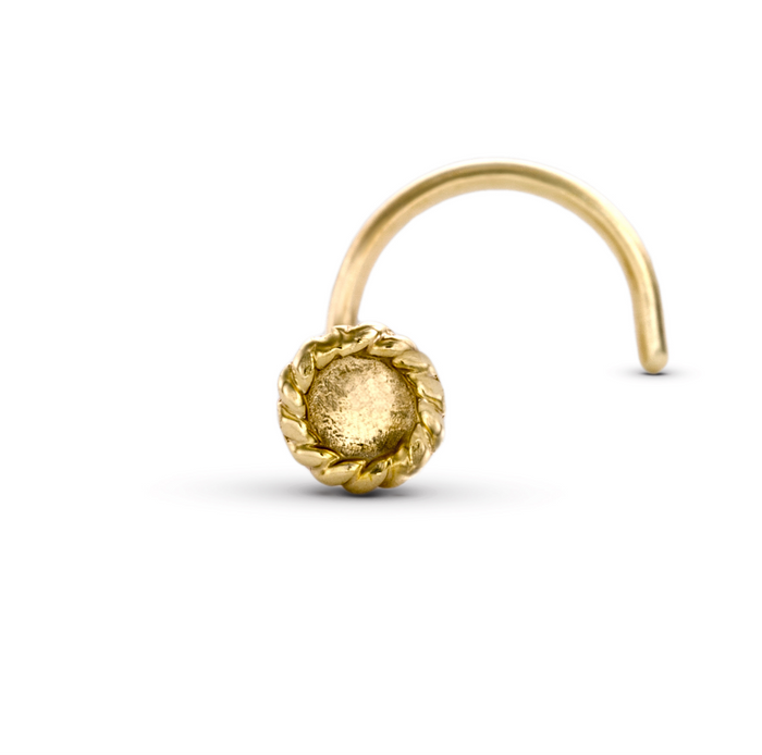Tiny Gold Nose Piercing Jewelry - Joe