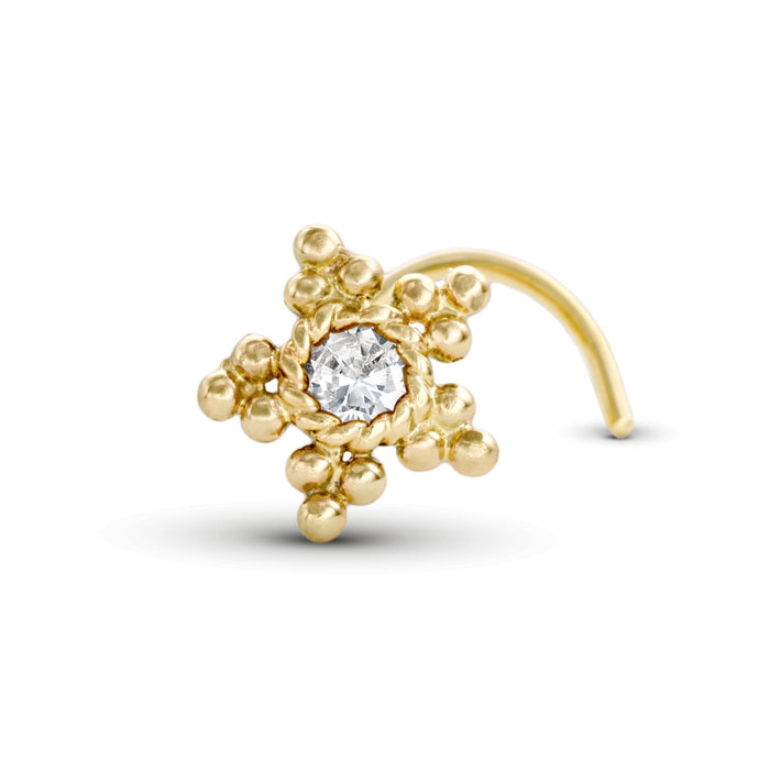 Diamond Star Nose Stud - Orion