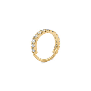 Genuine Diamonds Nose Ring - Lyor
