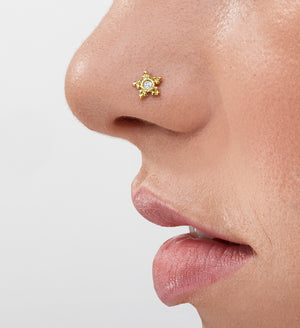 Diamond Star Nose Stud - Orion