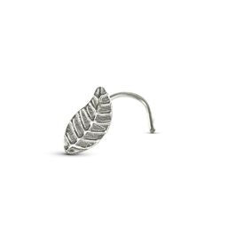 Leaf Nose Piercing Gold Jewelry - Alae