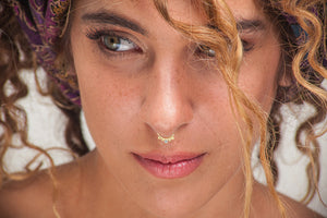 Diamond Septum Ring - Chloe
