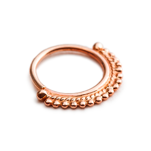 14k Gold Indian Daith Piercing Earring Jewelry - Samantha