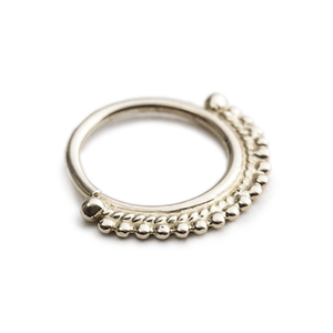 14k Gold Indian Daith Piercing Earring Jewelry - Samantha